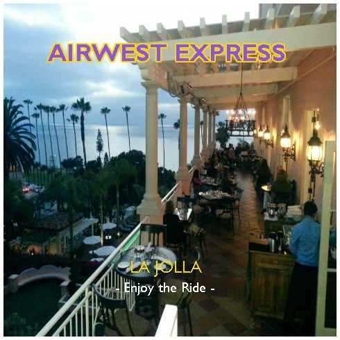 Airwest Express sunset