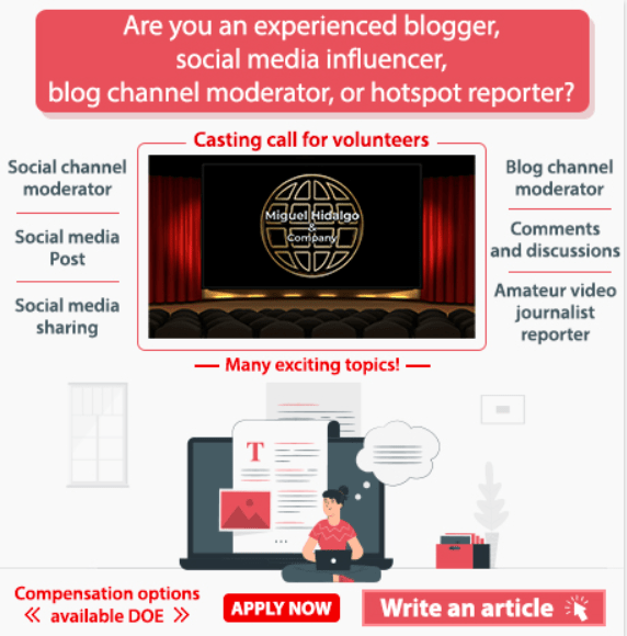 Blog | Media | Gig Opportunities